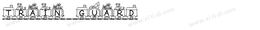 train guard字体转换